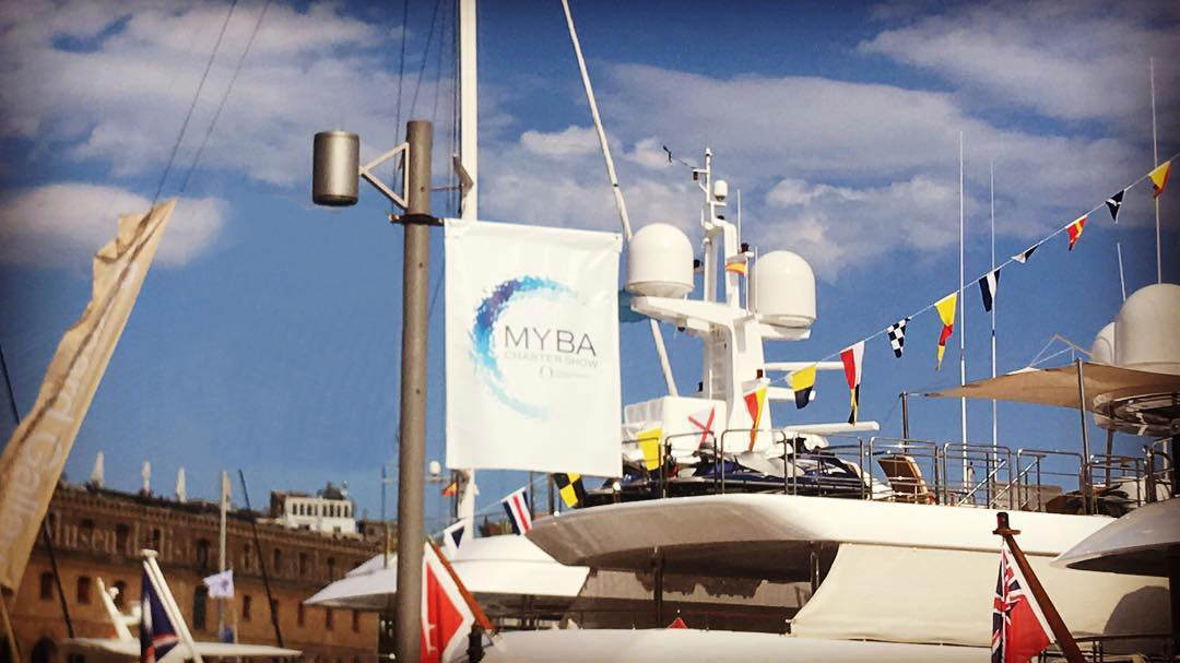 Aquila Charter was at Barcelona MYBA Charter Show